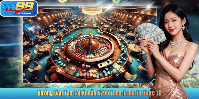 Hướng Dẫn Tạo Tài Khoản VZ99 Theo Trình Tự Thực Tế
